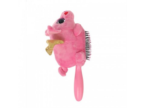 WETBRUSH PLUSH BRUSH PLIUŠINIS ŠEPETYS VAIKAMS Kiaulytė